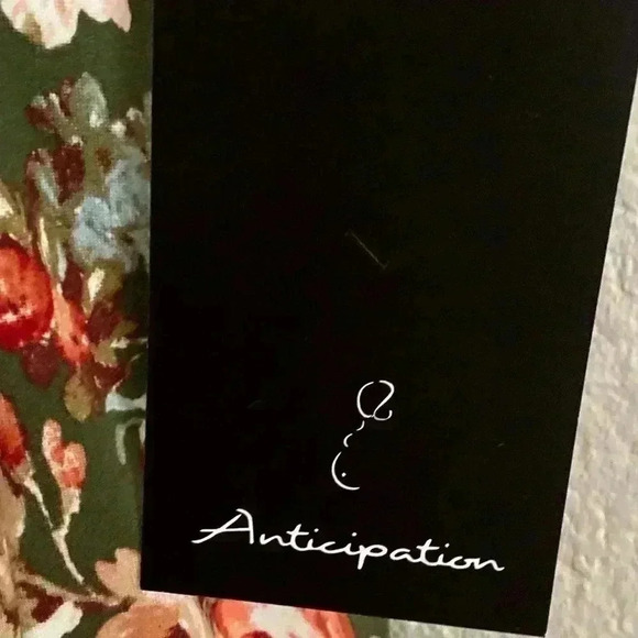 🆕Anticipation Maternity Olive & Blush Floral Sheath Dress L🆕 - Picture 8 of 9